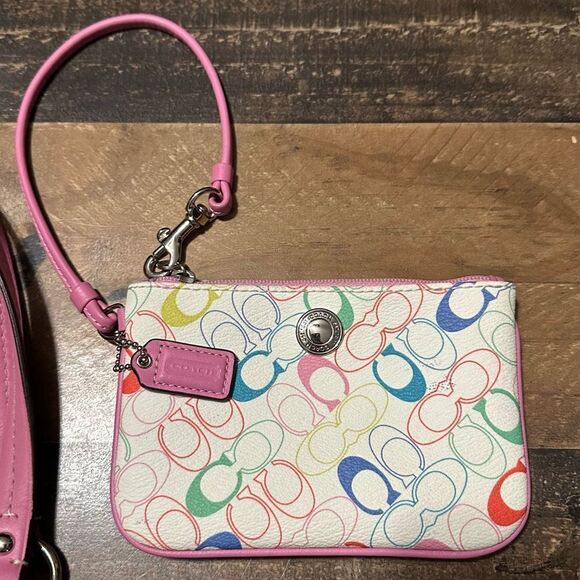 Coach Chelsea Multicolor Tote and Wristlet Set - Picture 5 of 14